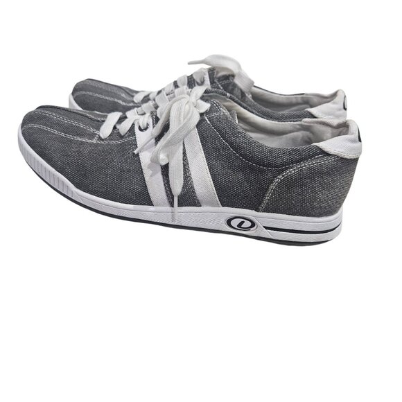 Dexter Mens Bowling Shoes Size 11.5 Gray & White Non-Marking Rubber Sole - Picture 4 of 9